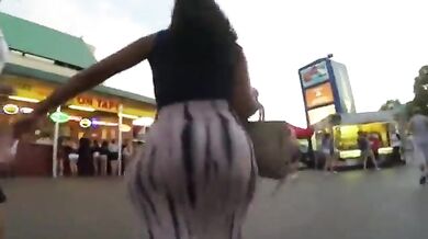 Big Booty Phat Ass Latina Amateur Walking