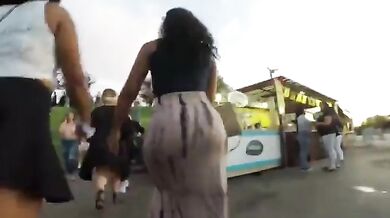 Big Booty Phat Ass Latina Amateur Walking