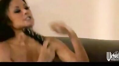 Asian girl & her busty blonde GF spend the day playing with toys