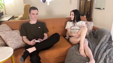 Dressing up as Tifa Lockhart so my Sister's Boyfriend Fucks Me