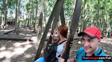 Big booty Thai GF thanks her boyfriend with sex after a fun day out