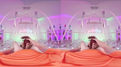 Skinny student playing with my dick to make me cum