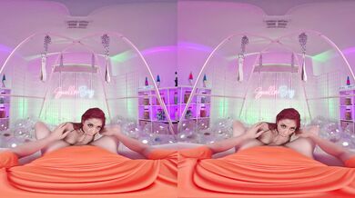 Skinny student playing with my dick to make me cum