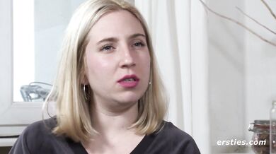 Ersties - Hot Blonde Plays With Herself As We Get To Watch