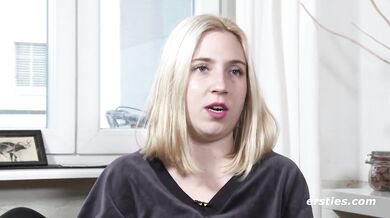 Ersties - Hot Blonde Plays With Herself As We Get To Watch