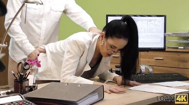 Petite Lassie Pays With Hot Sex For Wage Increase In Office