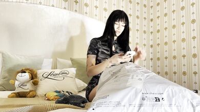 Amateur Porn Director has a fake fashion lingerie try on haul session organizes for a latin slut