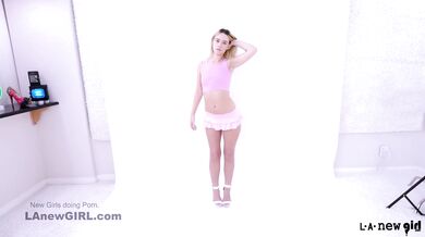 Young Shy Blonde gets her Little PussyFucked in Hot New Video