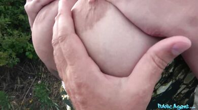 Public Agent - She was hard to convince but I just had to see those BIG LATINA MILF TITS