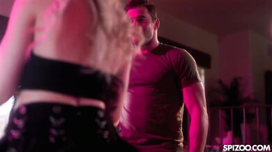 Blonde Babe Pleases Big Dick After BJ