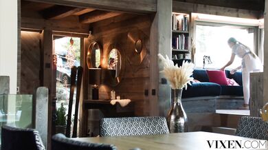 VIXEN Gorgeous babe craves hard cock