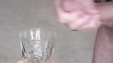 Blowjob And Cum For Granny's Face