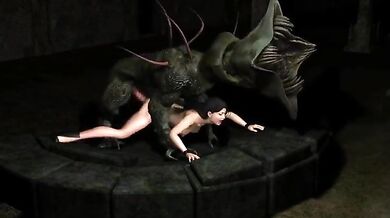 3D Monster Hunter Ryouko