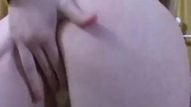 K@t13 K Pulls Her Panties Down and Fucks Herself Silly