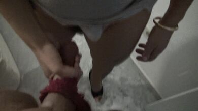 55 year old stepmom shows her hairy pussy while I masturbate