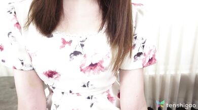 Yuko Mukai no mosaic Japanese porn 1st time JAV nude, cock sucking, masturbation show