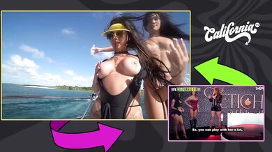 Taluane Boom, Naughty MILF Fucking A Hot Brunette's Pussy!