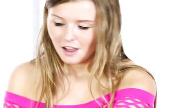 Melissa May First Time Milking Cock