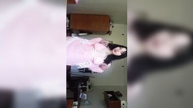 Hot college girl wants someone to put a dick between her tits.