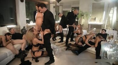 Wonderful Movie With Threesome And Orgy - Shalina Devine, Cherry Kiss [...] - Geisha Kyd