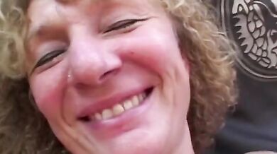 Blonde Tattooed Pussy Pierced Mature Fucked