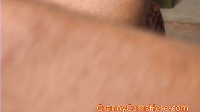 This Granny Will Take All the Cum