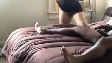 Blonde Firangini Fucks Big Black Dalit-Dravidian Cock In Goa