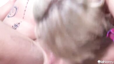 Two MILFs Threesome With Luke - AGEDLOVE