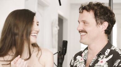 Eager Brunette Maya Wolfe Can't Wait To Fuck Her Blind Date Robby Apples