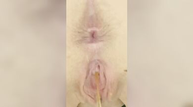 Rear View Pissing Pussy Compilation from her November 2024 pissing videos