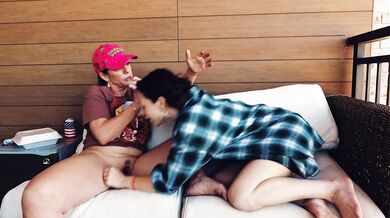 Redneck Step-Family 2- Lesbian, Taboo, Funny, Big Clit, Pussy Eating