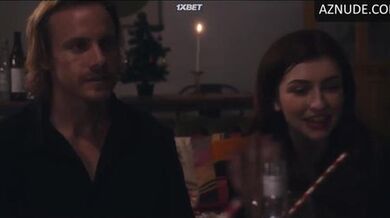 Emily Van Den Berg Breasts Scene in Christmas Party (Dani Thompson)