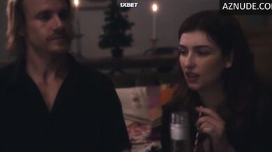 Emily Van Den Berg Breasts Scene in Christmas Party (Dani Thompson)