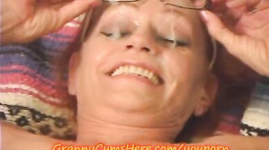 Granny and 6 GUYS get NASTY