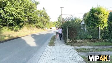 VIP4K. Sweet Una Fairy is not too shy and showed pussy. Hot sex with Una Fairy & Stanley Johnson