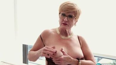 A Brand New 60Plus MILF Named Clara Red