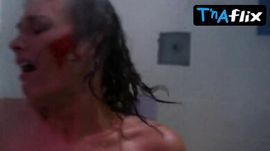 Chelsea Field Butt, Bush Scene in Death Spa (Full Frontal)