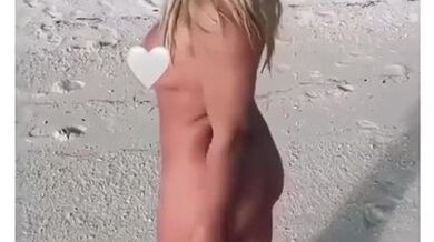 britney spears nude on beach beautiful nude