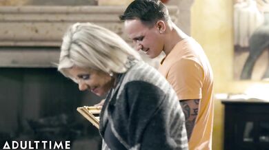 ADULT TIME Mature Payton Hall & The Stud Next Door