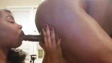 Sucking Cock From The Back