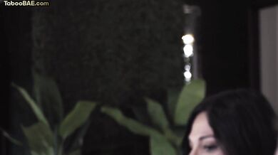 Bigbooty MILF sharing cock with stunning babe in 3some