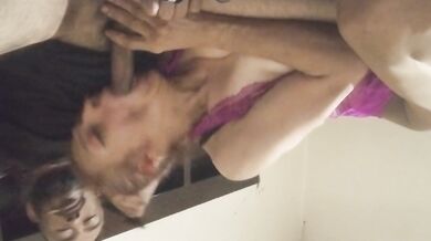 Maria Guadalupe sucks cock before thanksgiving grace