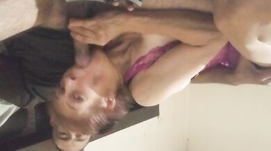 Maria Guadalupe sucks cock before thanksgiving grace