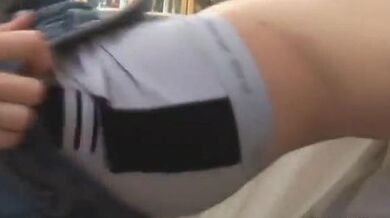 teen couple green skirt