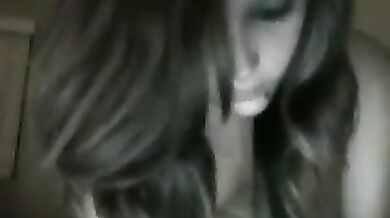 Emo Teen Teasing Her Body