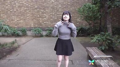 Introducing Miu Akino, A Cute College Babe From Tokyo