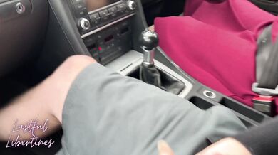 Best friends MILF Mom fucked me right there in her car