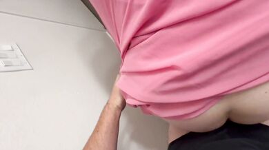 Sneaky Bathroom Sex - Real Amateur Married Couple Fuck In Bathroom While Company Is Over!