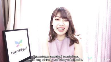 Cock sucking 1st time on camera for Tokyo bar hostess Kotori Suzumiya in JAV pov video