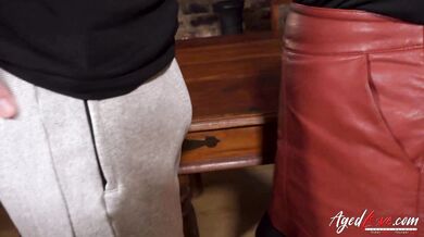 The Busty Brunette Has A Visit From Her Physiotherapist Today